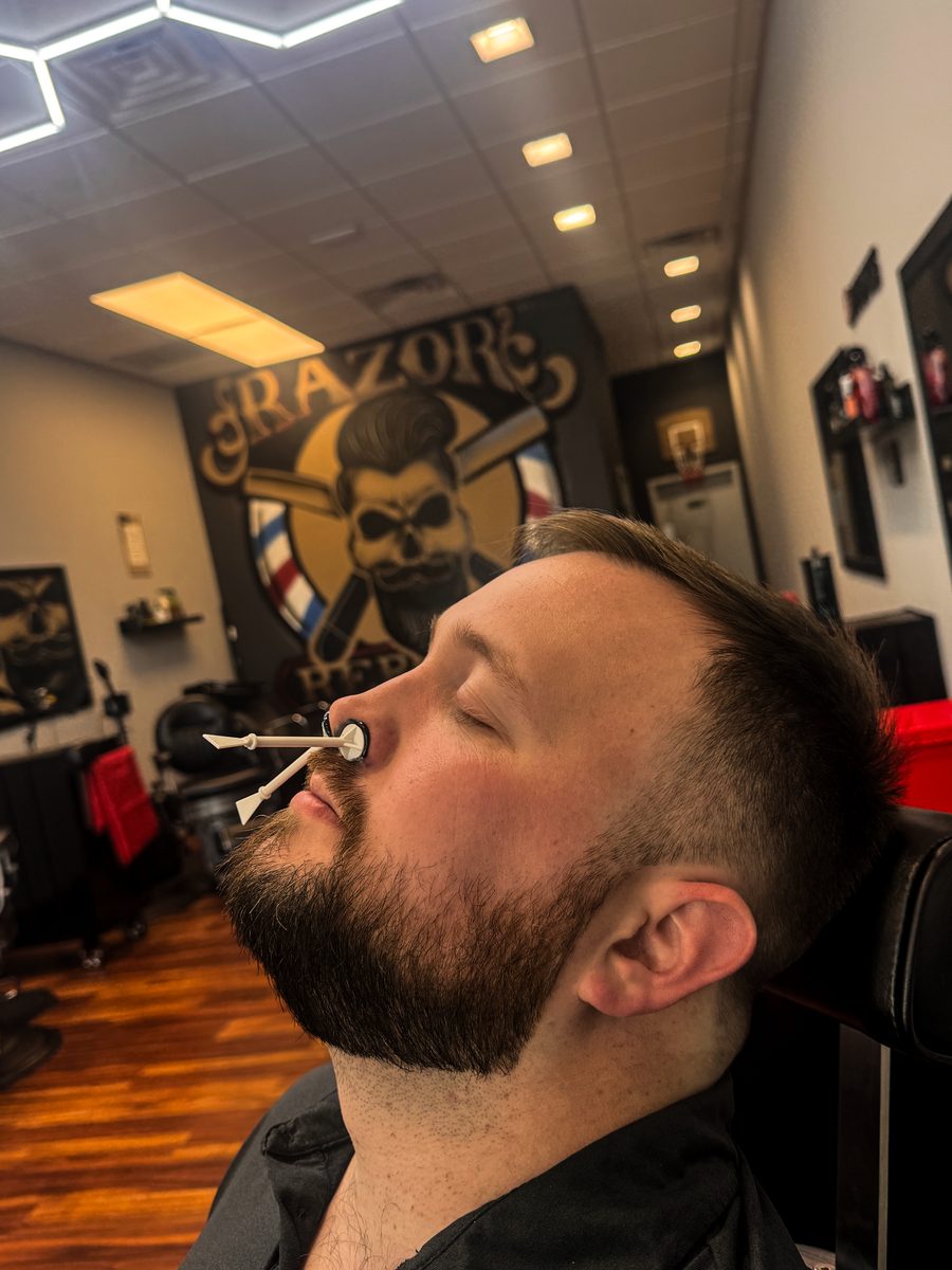 Precision grooming detail